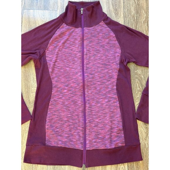 COLUMBIA Womens L OuterSpace Hybrid Full Zip Pockets Lightweight Sport Jacket - Picture 3 of 10